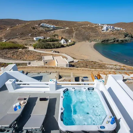 Villa Merhia Seaview - Private Pool & Hot Tub Merchia Beach